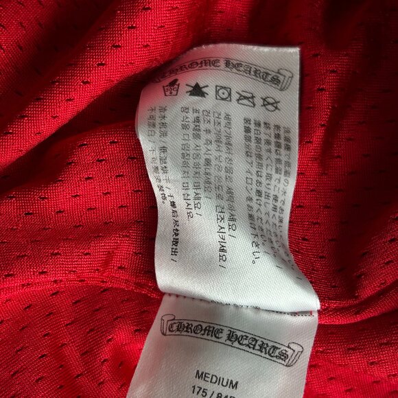 Chrome Hearts Matty Boy Red Form Mesh Trackpants - Picture 5 of 6